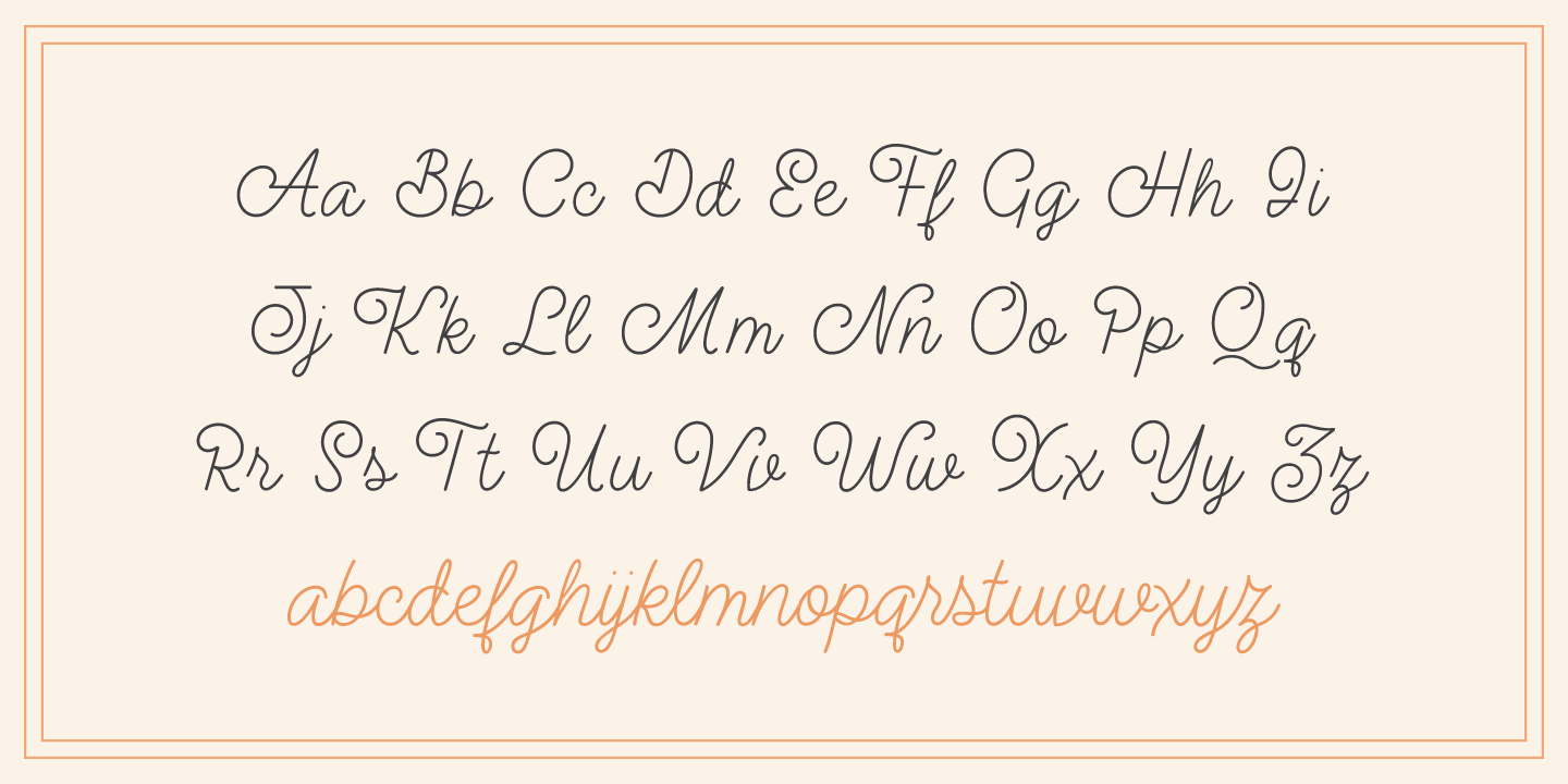 Beispiel einer Honeydew Regular-Schriftart